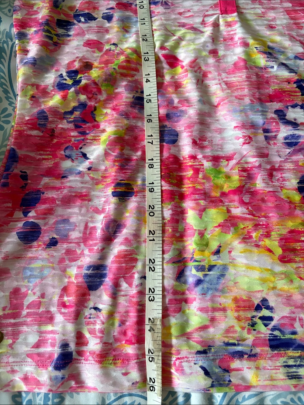EP Pro Pink Multi-Color Sleeveless Golf Shirt. Large⛳️ EUC - Picture 5 of 5